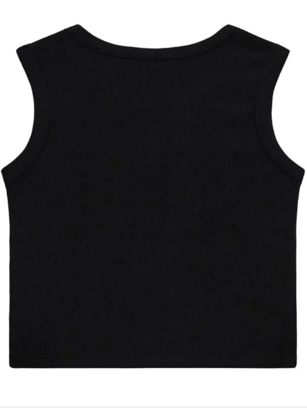 NEW. No Tag. GUESS Big Girls Rib Midi Length Tank Top - Picture 3 of 3